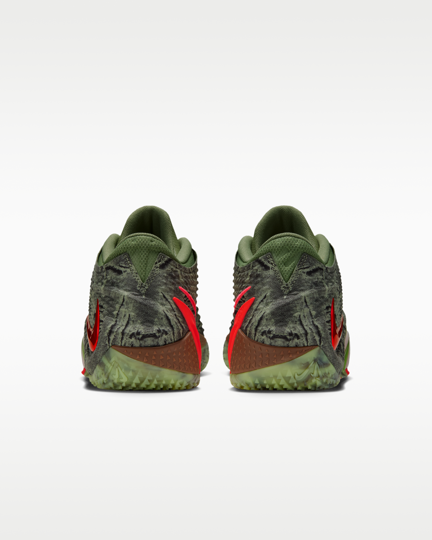 Ja 4 'Zombie' Basketball Shoes - Oil Green/Light Lemon Twist/Black/Bright Crimson - View 6