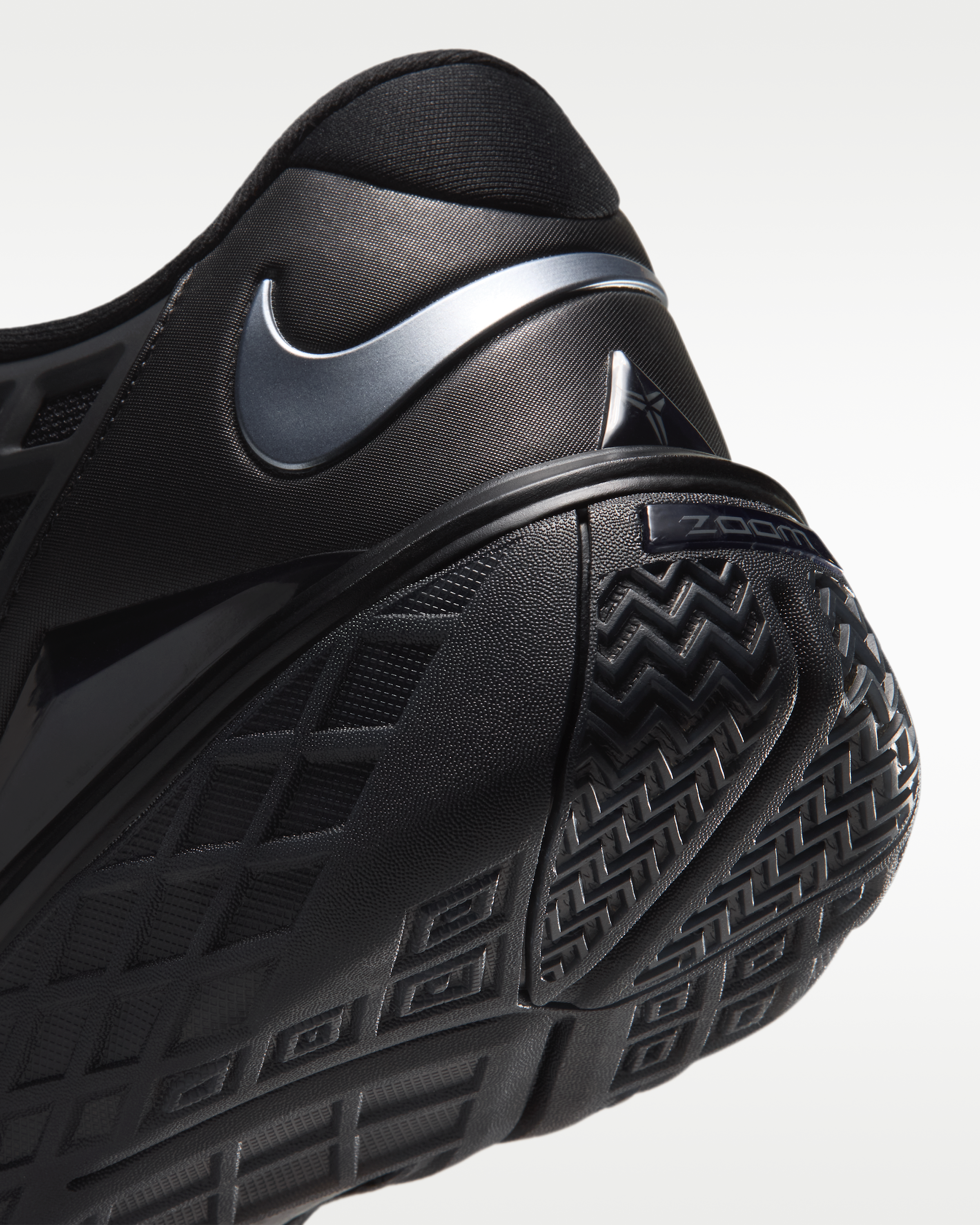 Kobe III Low Protro Men's Basketball Shoes - Black/Metallic Cool Grey - View 8