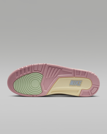 Air Jordan 3 Retro 'Sail and Jade Aura' Men's Shoes - Sail/Aura/Iced Carmine/Jade Aura - View 2