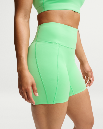Nike Universa Women's Medium-Support Padded Sport Bra - Illusion Green/Light Green Spark/Green Spark - View 7