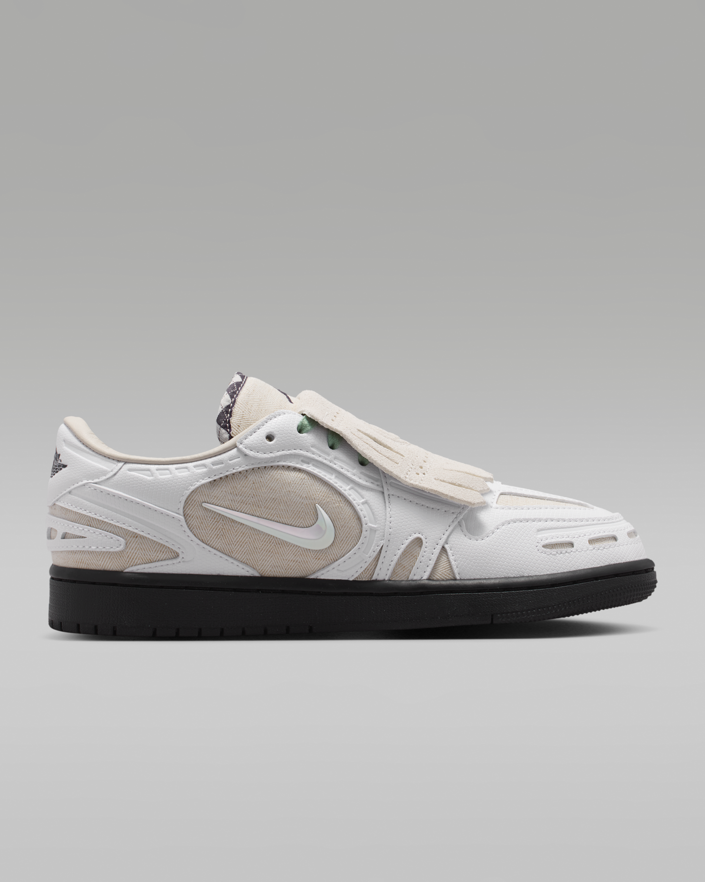Air Jordan 1 Low Method of Make Women's Shoes - Light Orewood Brown/Black/Steam/White - View 3