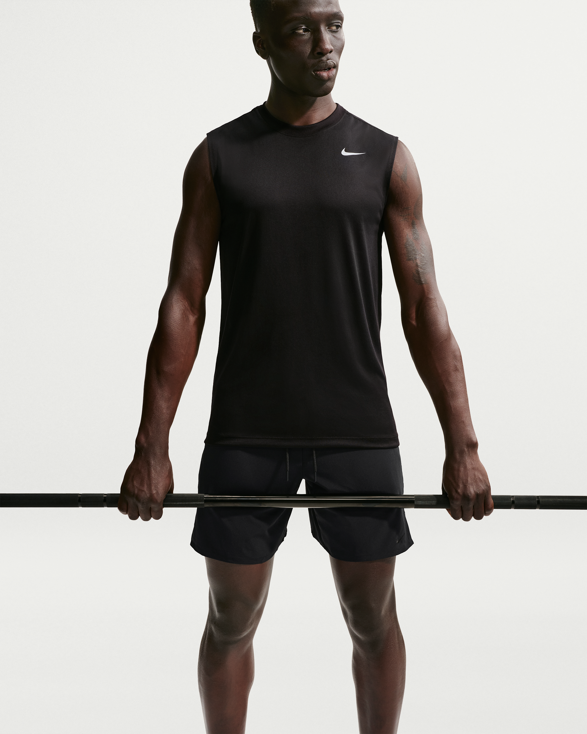 Nike Unlimited Men's Dri-FIT 18cm (approx.) Unlined Versatile Shorts - Black/Black/Black - View 4