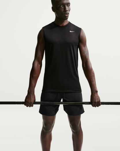 Nike Unlimited Men's Dri-FIT 18cm (approx.) Unlined Versatile Shorts - Black/Black/Black - View 4