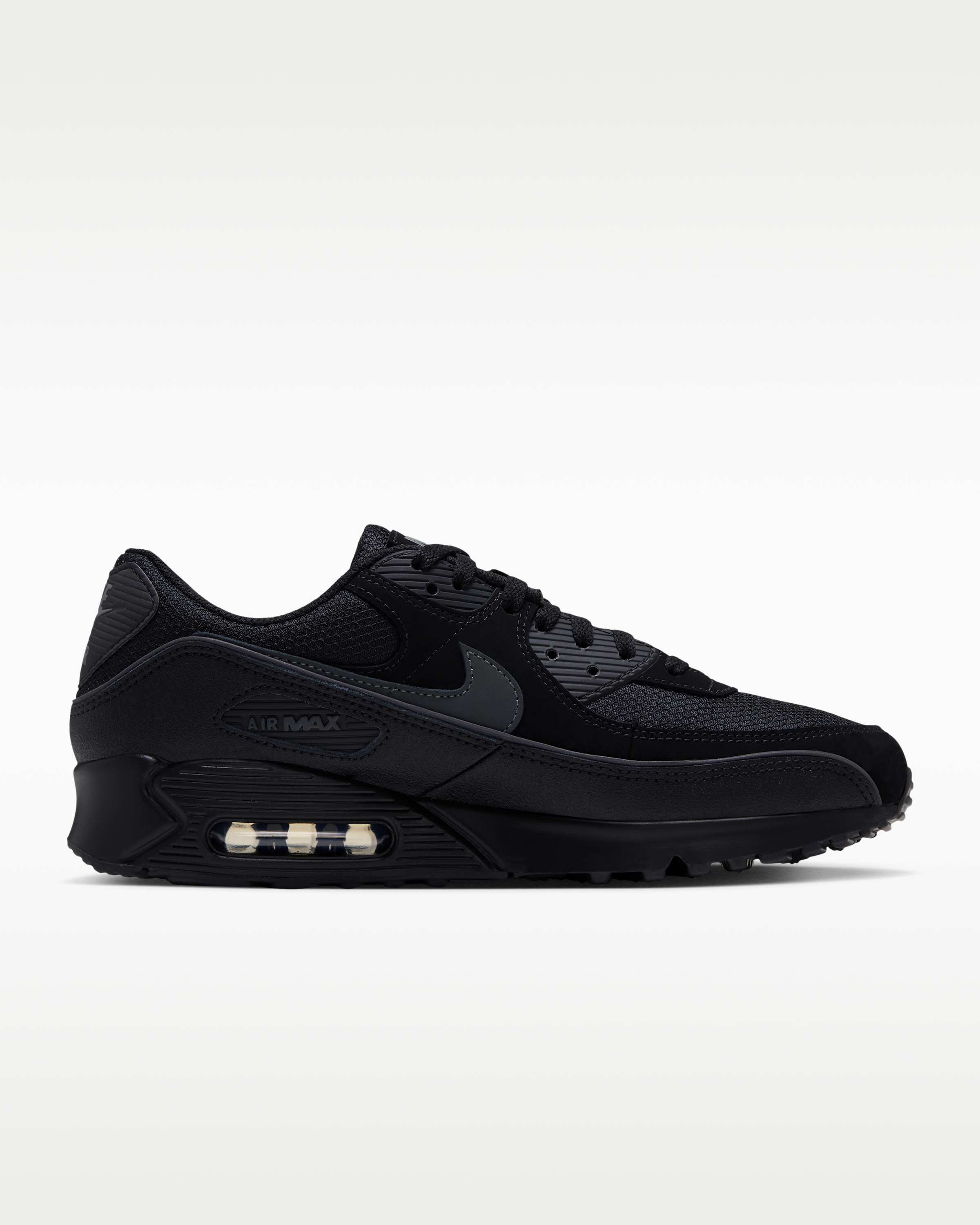 Nike Air Max 90 Men's Shoes - Black/Anthracite - View 3