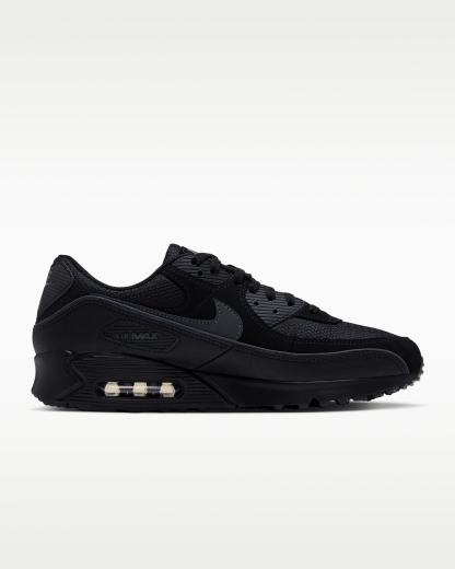 Nike Air Max 90 Men's Shoes - Black/Anthracite - View 3