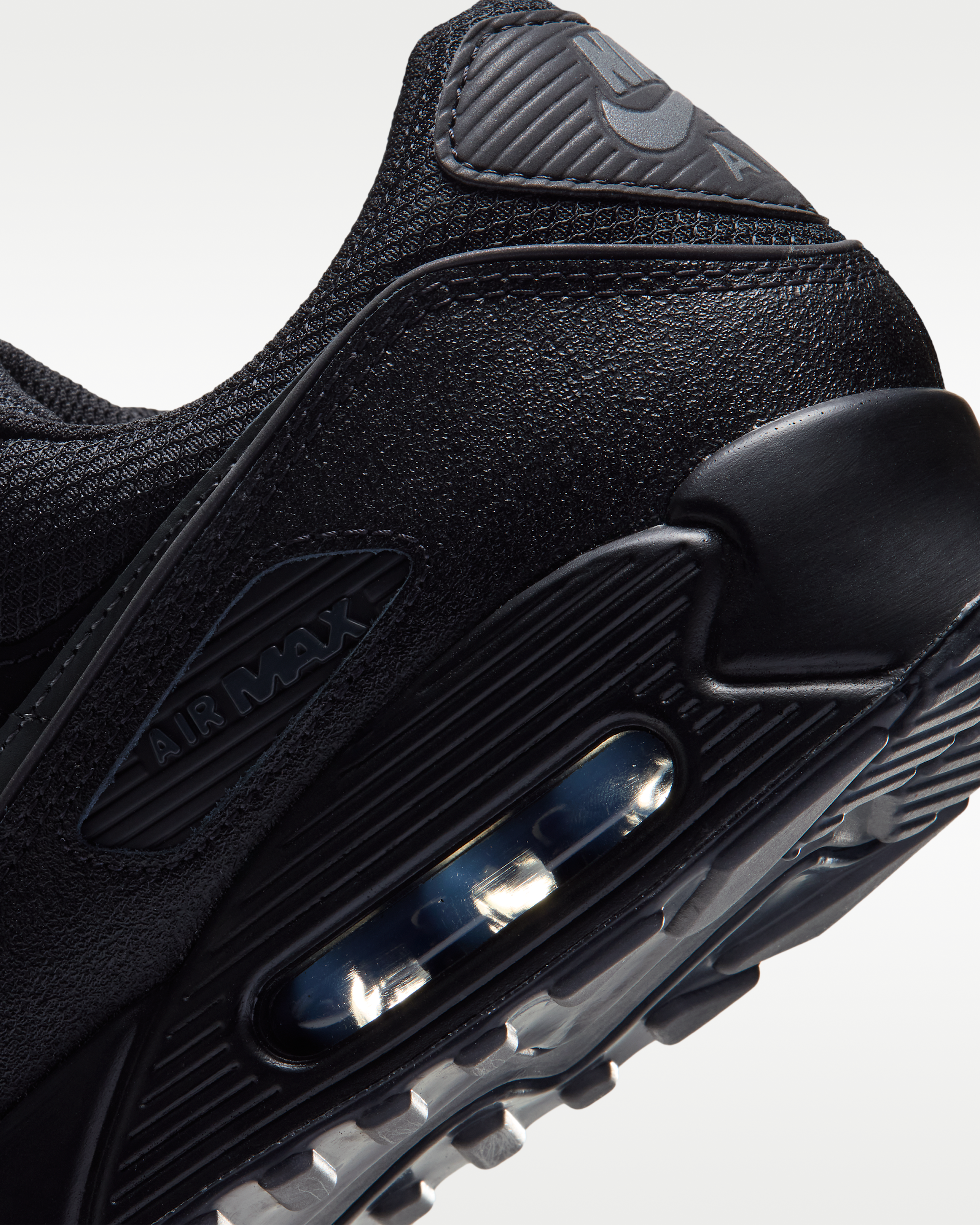 Nike Air Max 90 Men's Shoes - Black/Anthracite - View 8