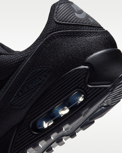 Nike Air Max 90 Men's Shoes - Black/Anthracite - View 8