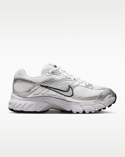 Nike Air Max Moto 2K Women's Shoes with Reflective Design Accents - White/Metallic Silver/Black/Photon Dust - View 3