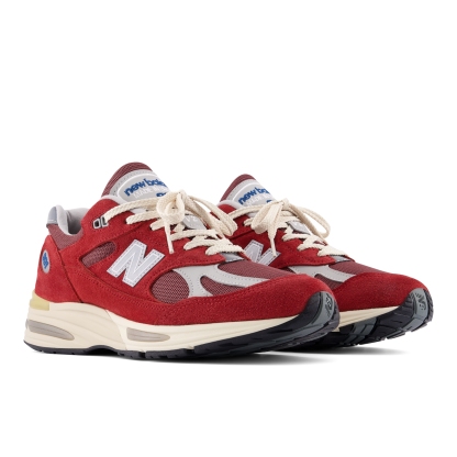 New Balance Made in UK 991V2 Vintage Sports, U991RS2