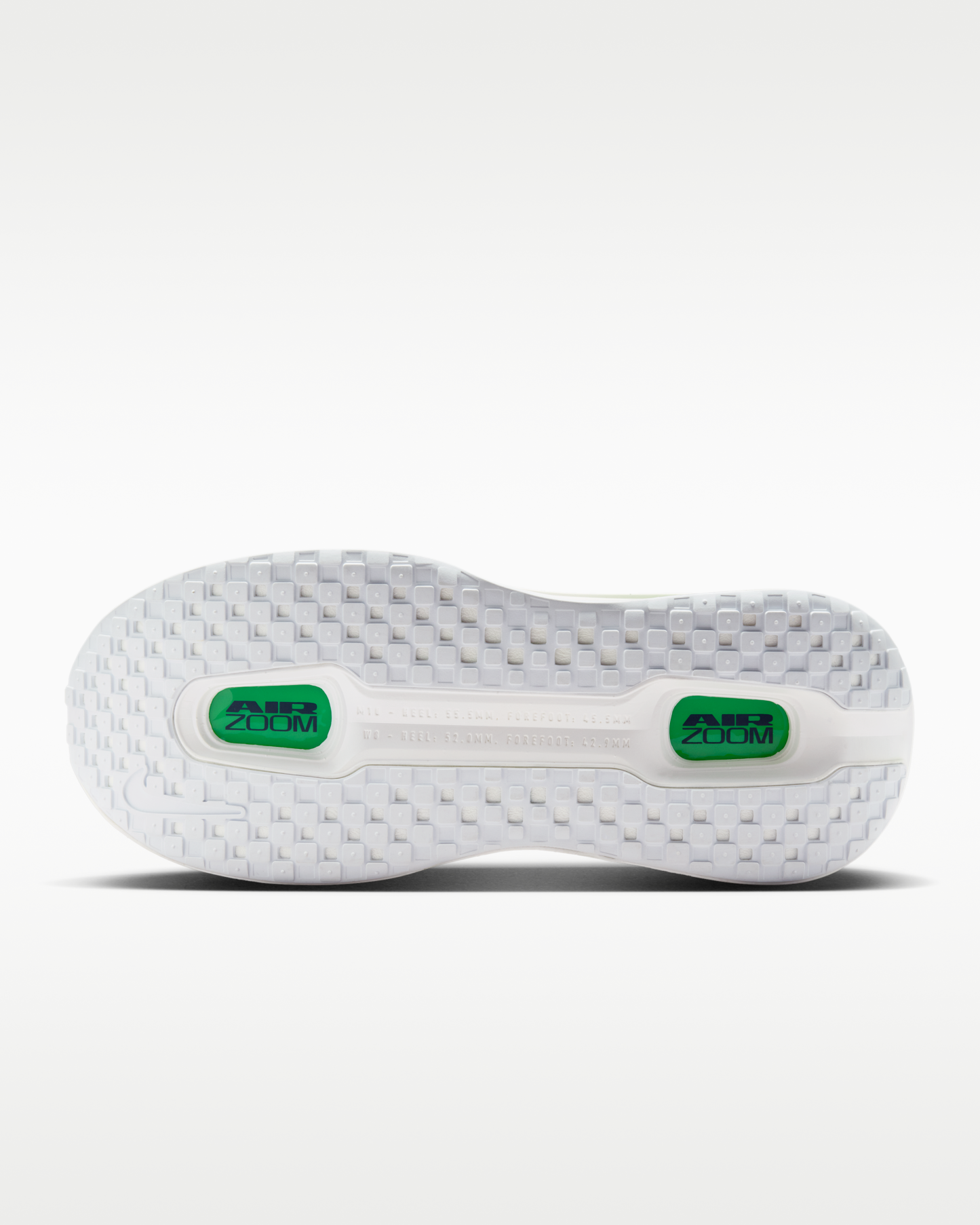Nike Vomero Premium Men's Road Running Shoes - White/Green Spark/Summit White/Midnight Navy - View 2