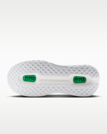 Nike Vomero Premium Men's Road Running Shoes - White/Green Spark/Summit White/Midnight Navy - View 2