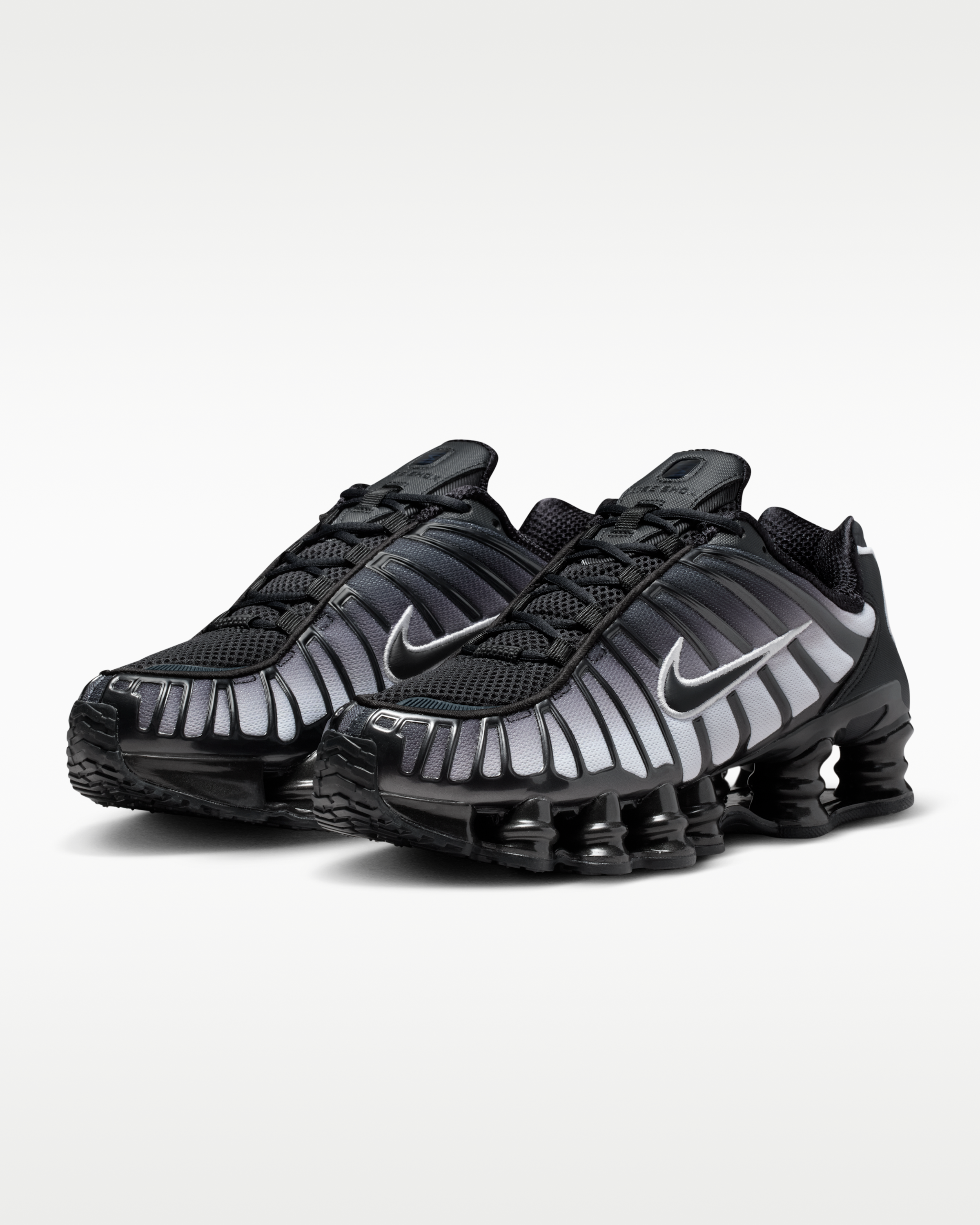 Nike Shox TL Fade Women's Shoes - Off-Noir/Black/White - View 5