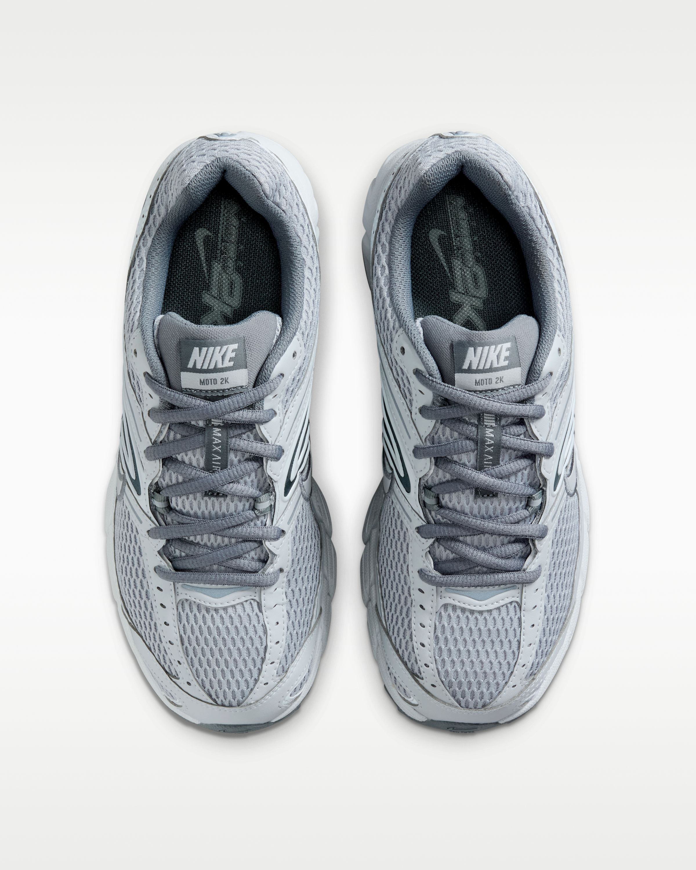 Nike Air Max Moto 2K Women's Shoes with Reflective Design Accents - Wolf Grey/Cool Grey/Pure Platinum - View 4