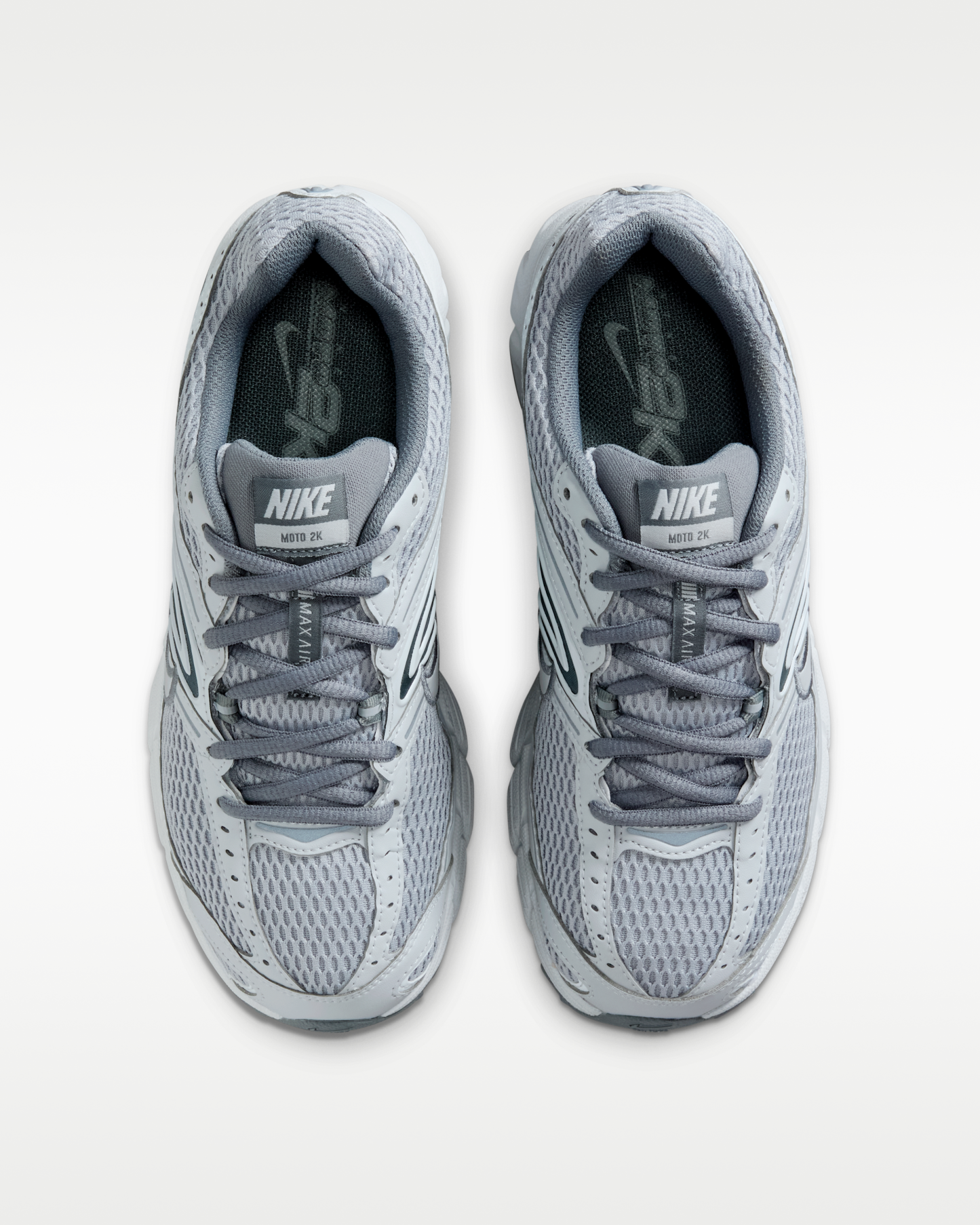 Nike Air Max Moto 2K Women's Shoes with Reflective Design Accents - Wolf Grey/Cool Grey/Pure Platinum - View 4