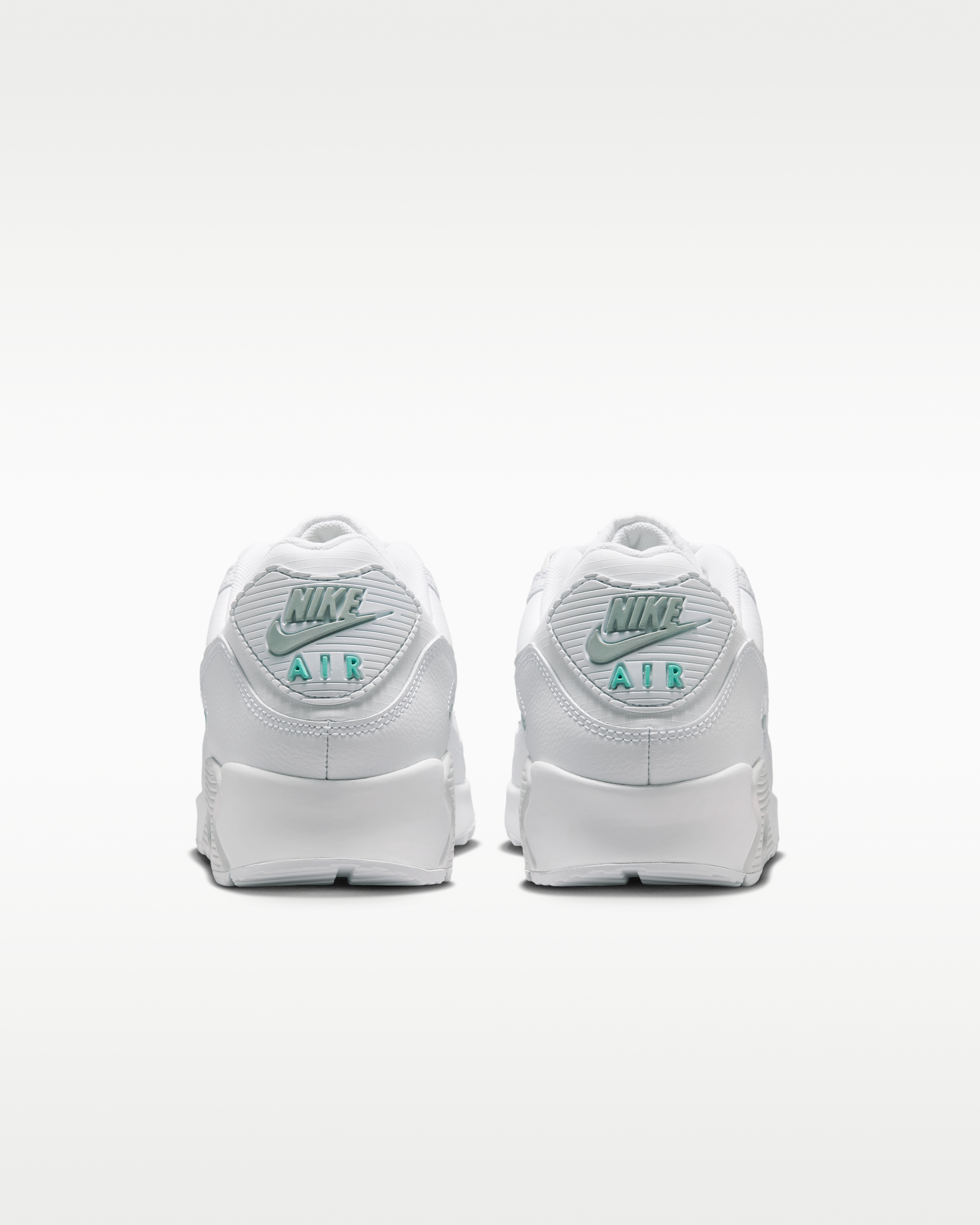 Nike Air Max 90 Men's Shoes - White/Hyper Turquoise/Photon Dust - View 6