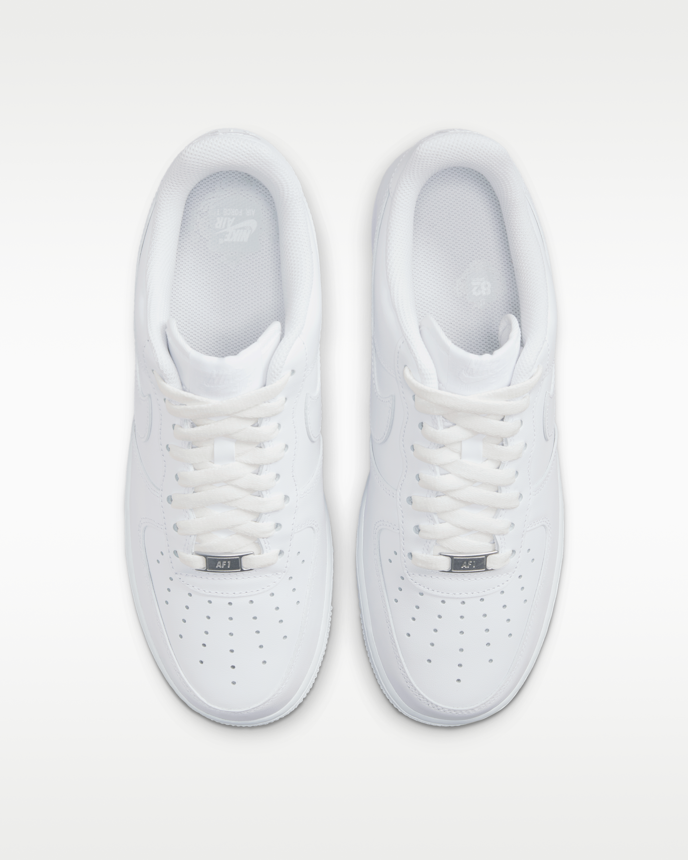 Nike Air Force 1 '07 Men's Shoes - White/White - View 4