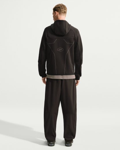 Nike Tech Men's Full-Zip Fleece Windrunner Hoodie - Shadow Brown - View 5