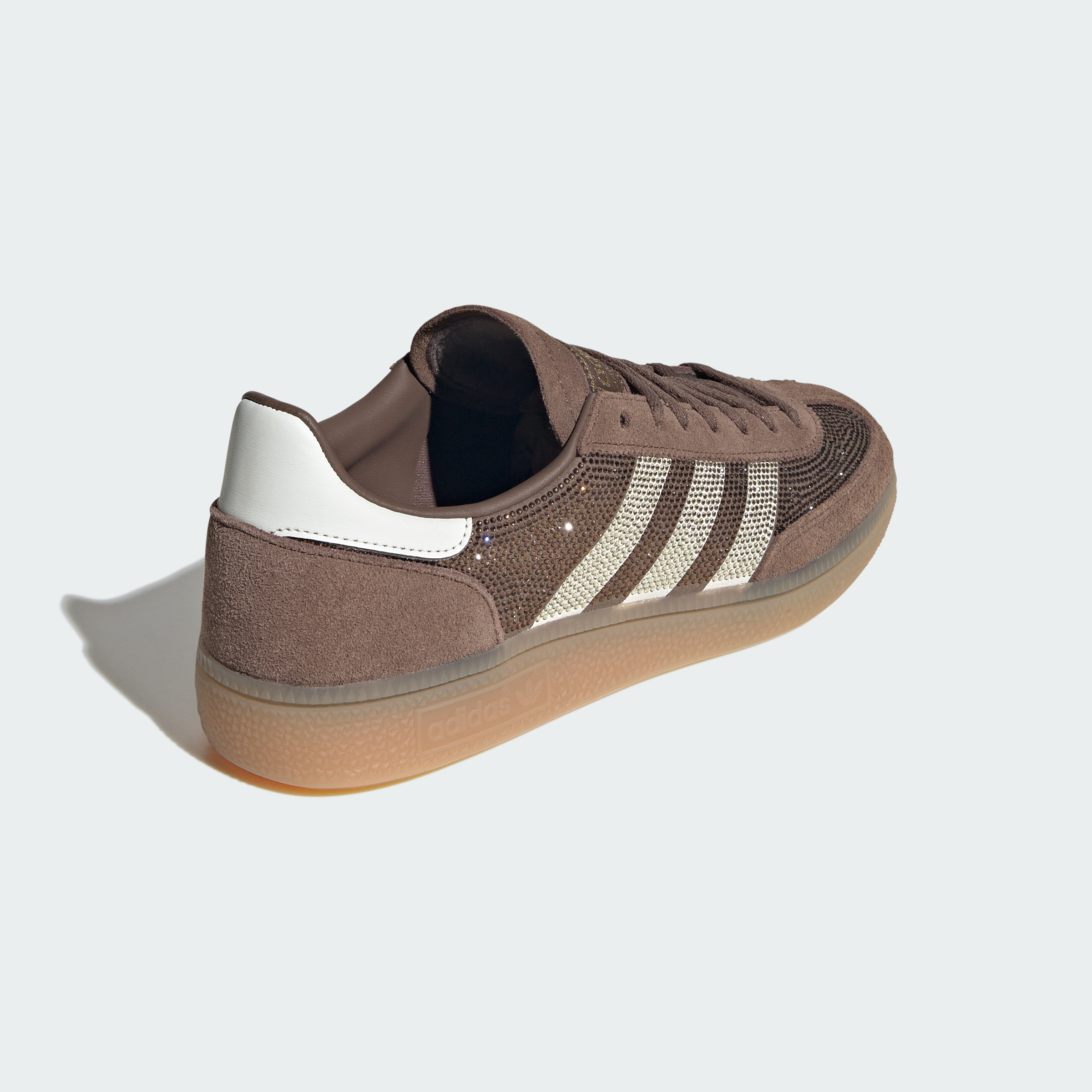 adidas HANDBALL SPEZIAL SHOES - Earth Strata / Off White / Gold Metallic - View 7