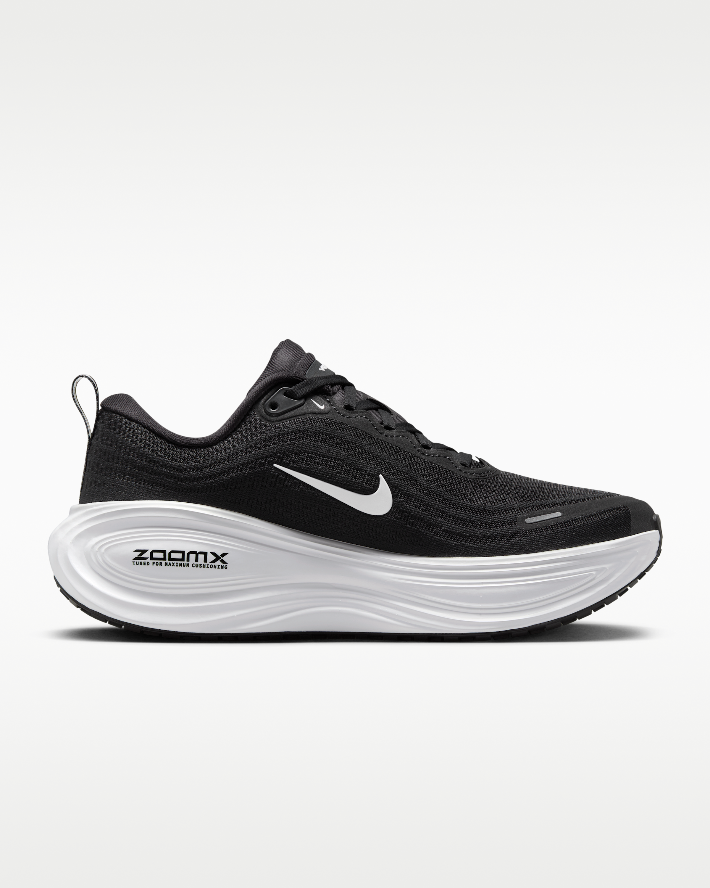 Nike Vomero Plus Women's Road Running Shoes - Black/Cool Grey/Metallic Dark Grey/White - View 3