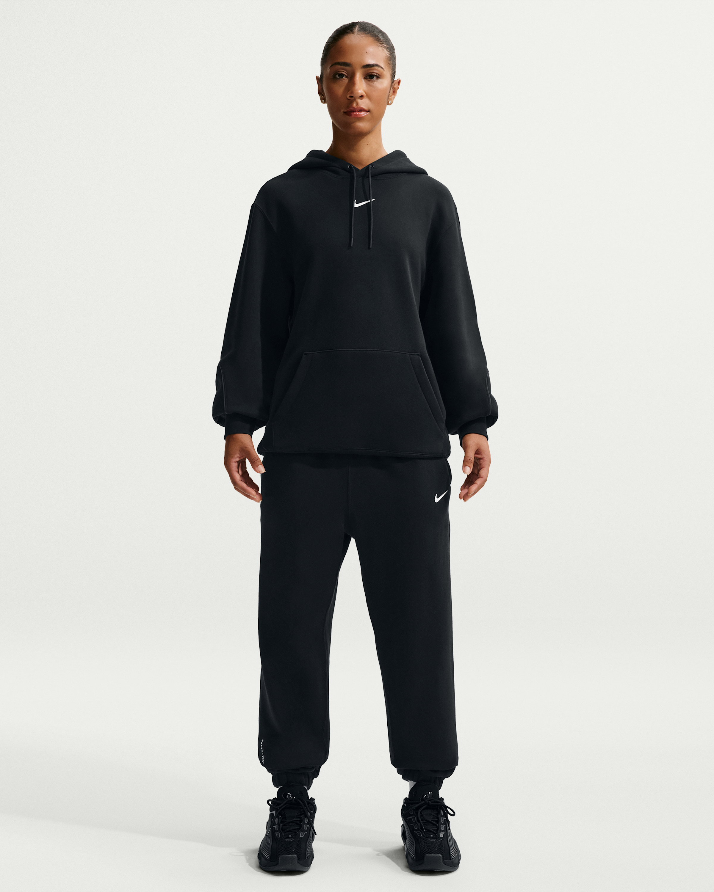 NOCTA Fleece CS Hoodie 2 - Black/White - View 6