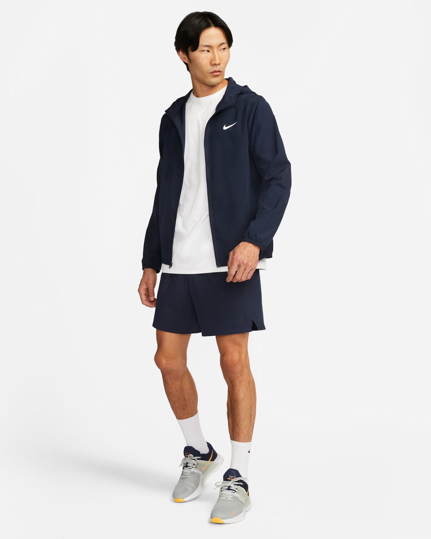 Nike Form Men's Dri-FIT Hooded Versatile Jacket - Obsidian - View 5