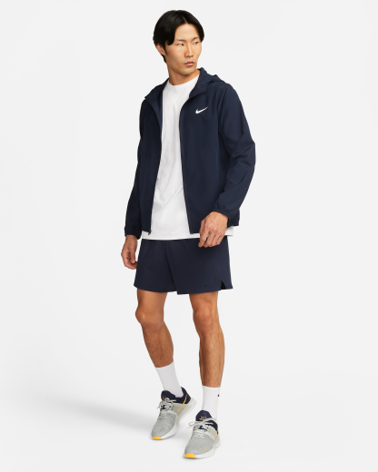 Nike Form Men's Dri-FIT Hooded Versatile Jacket - Obsidian - View 5