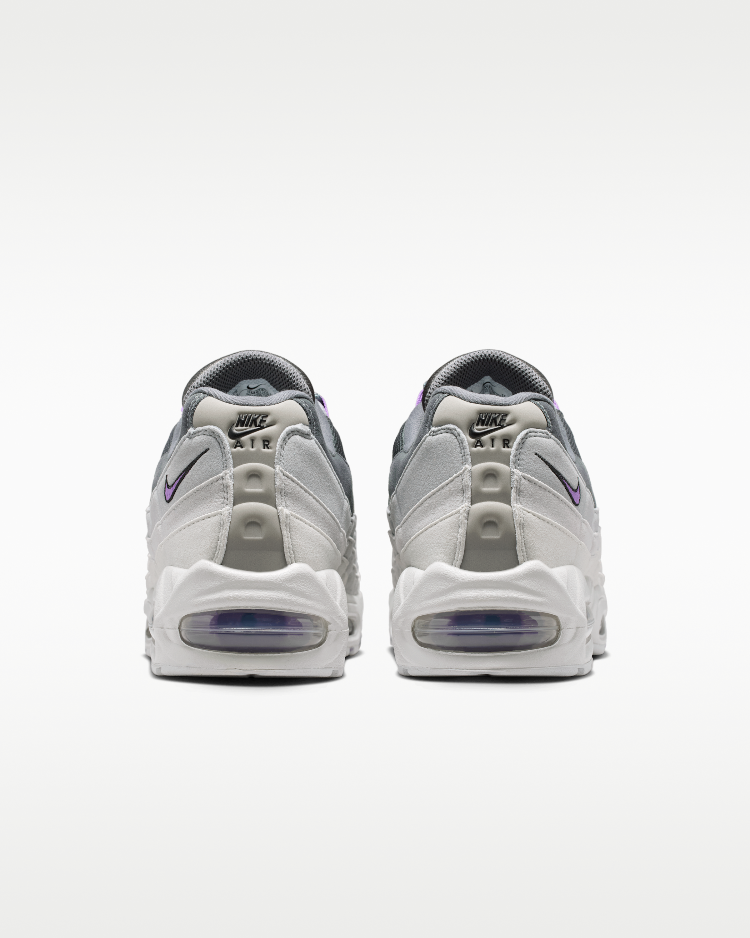 Nike Air Max 95 Big Bubble 'OG' Men's Shoes - Photon Dust/Dark Grey/Grey Fog/Bright Violet - View 6