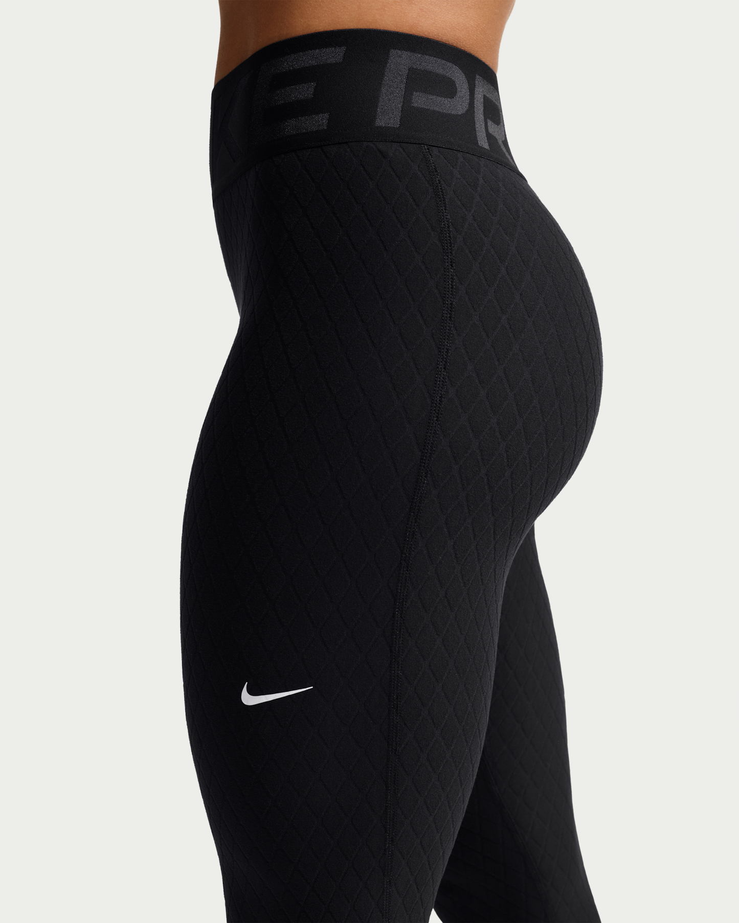 Nike Pro Sculpt Women's Therma-FIT High-Waisted Leggings - Black/White - View 3
