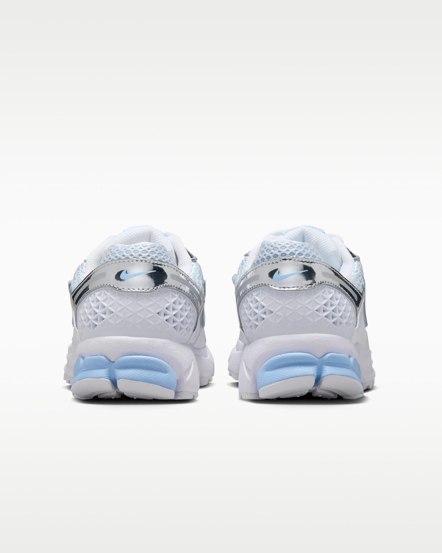 Nike Zoom Vomero 5 Women's Shoes - White/Aluminium/Football Grey/Metallic Silver - View 6