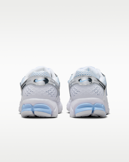 Nike Zoom Vomero 5 Women's Shoes - White/Aluminium/Football Grey/Metallic Silver - View 6