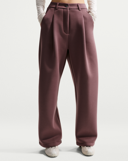 Nike Article Fleece Women's Loose Mid-Rise Trousers - Tattoo/Tattoo - View 2