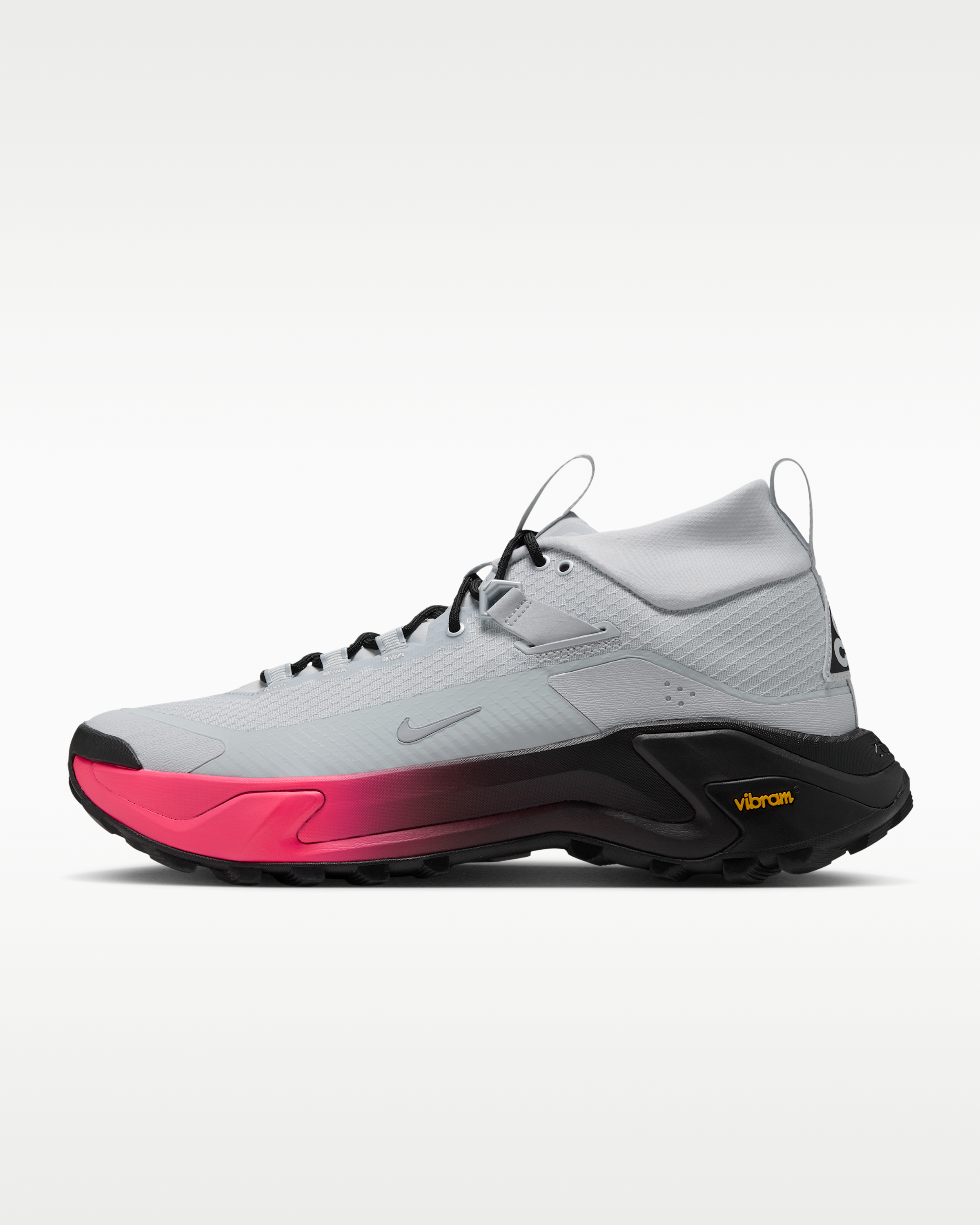 ACG Zegama Hike Men's Hiking Shoes - Pure Platinum/Black/Hyper Pink/Purple Dynasty - View 1