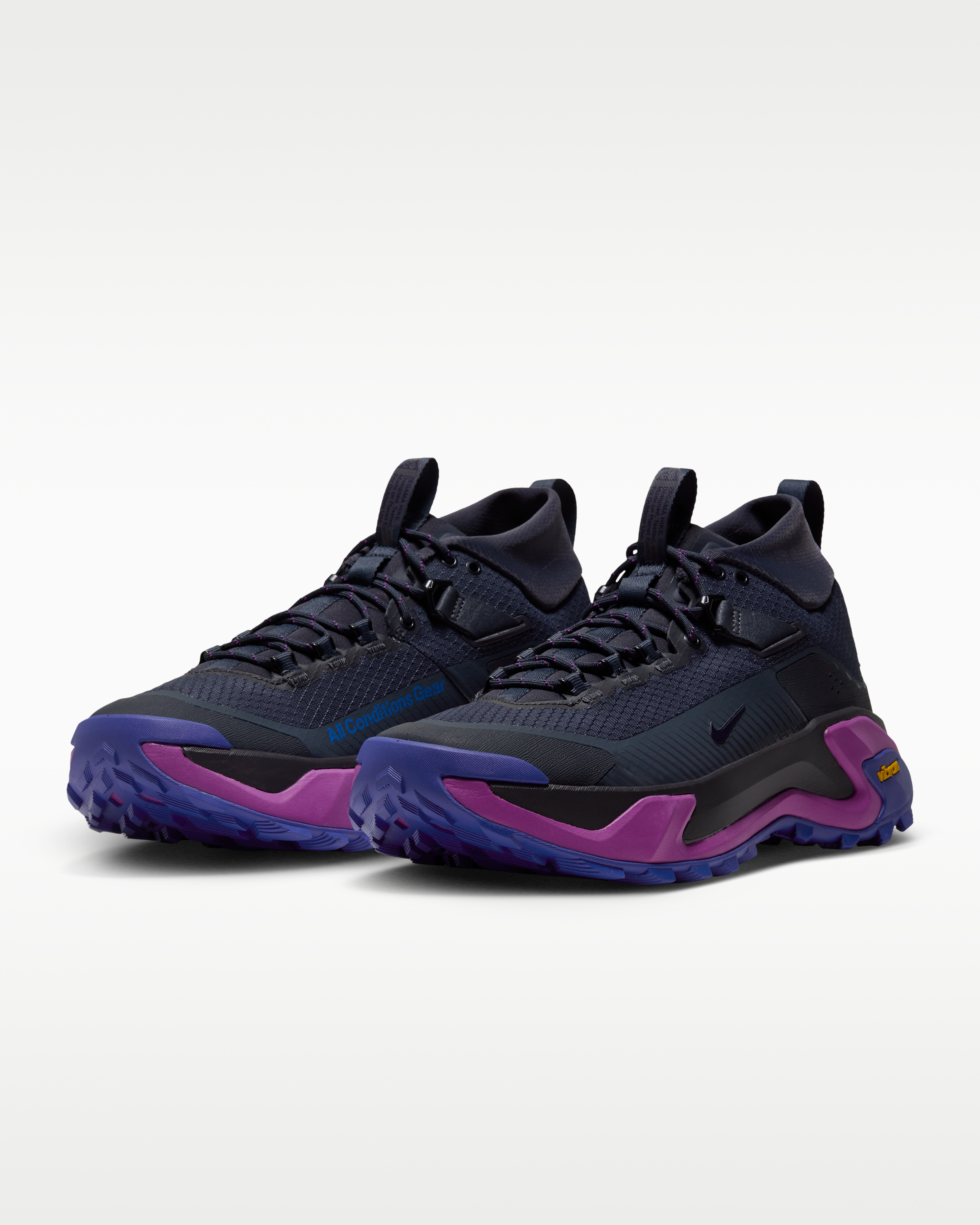 ACG Zegama Hike Men's Hiking Shoes - Gridiron/Vivid Purple/Racer Blue/Purple Dynasty - View 5