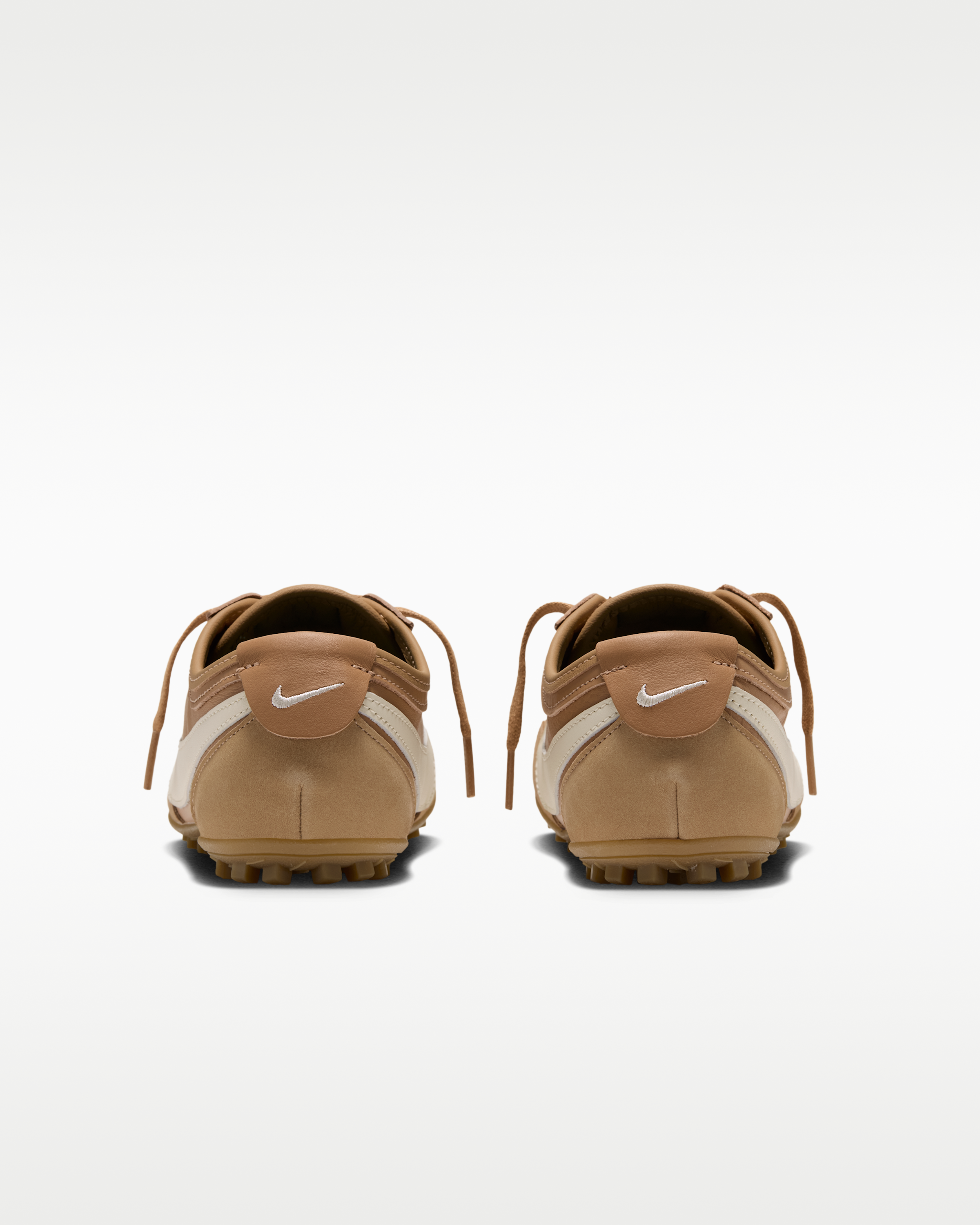 Nike Moon Shoe OG Leather Women's Shoes - Flax/Gum Medium Brown/Malachite/Pale Ivory - View 6