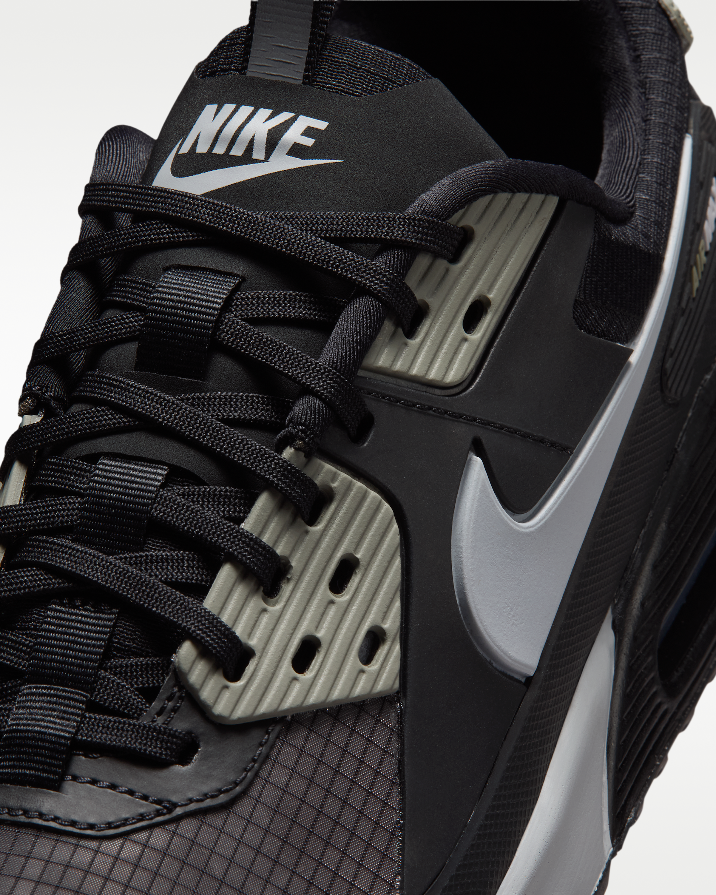 Nike Air Max 90 Drift Men's Shoes - Black/Dark Stucco/Reflect Silver/Wolf Grey - View 7