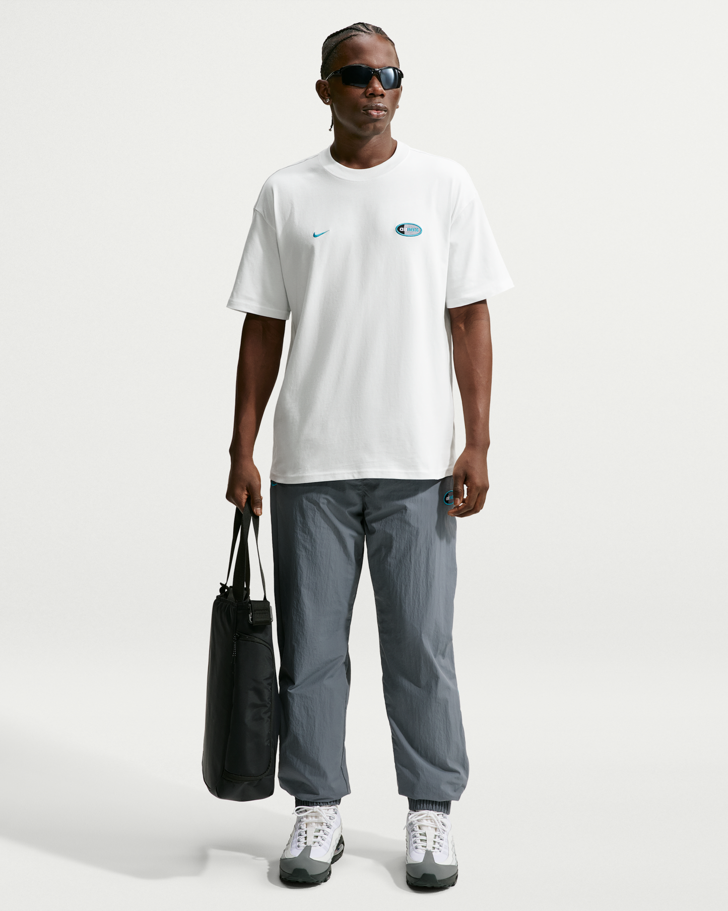 Nike Sportswear Men's T-Shirt - Summit White/Dusty Cactus - View 4