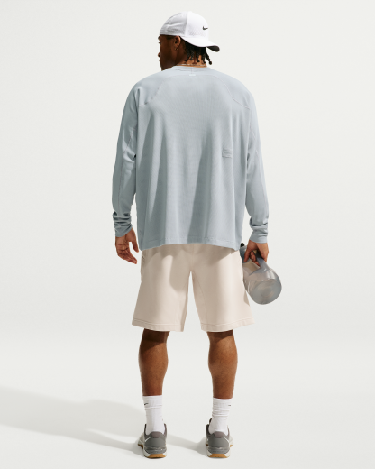 Nike N.A.C. Men's Dri-FIT Long-Sleeve Top - Light Smoke Grey/Light Smoke Grey - View 5