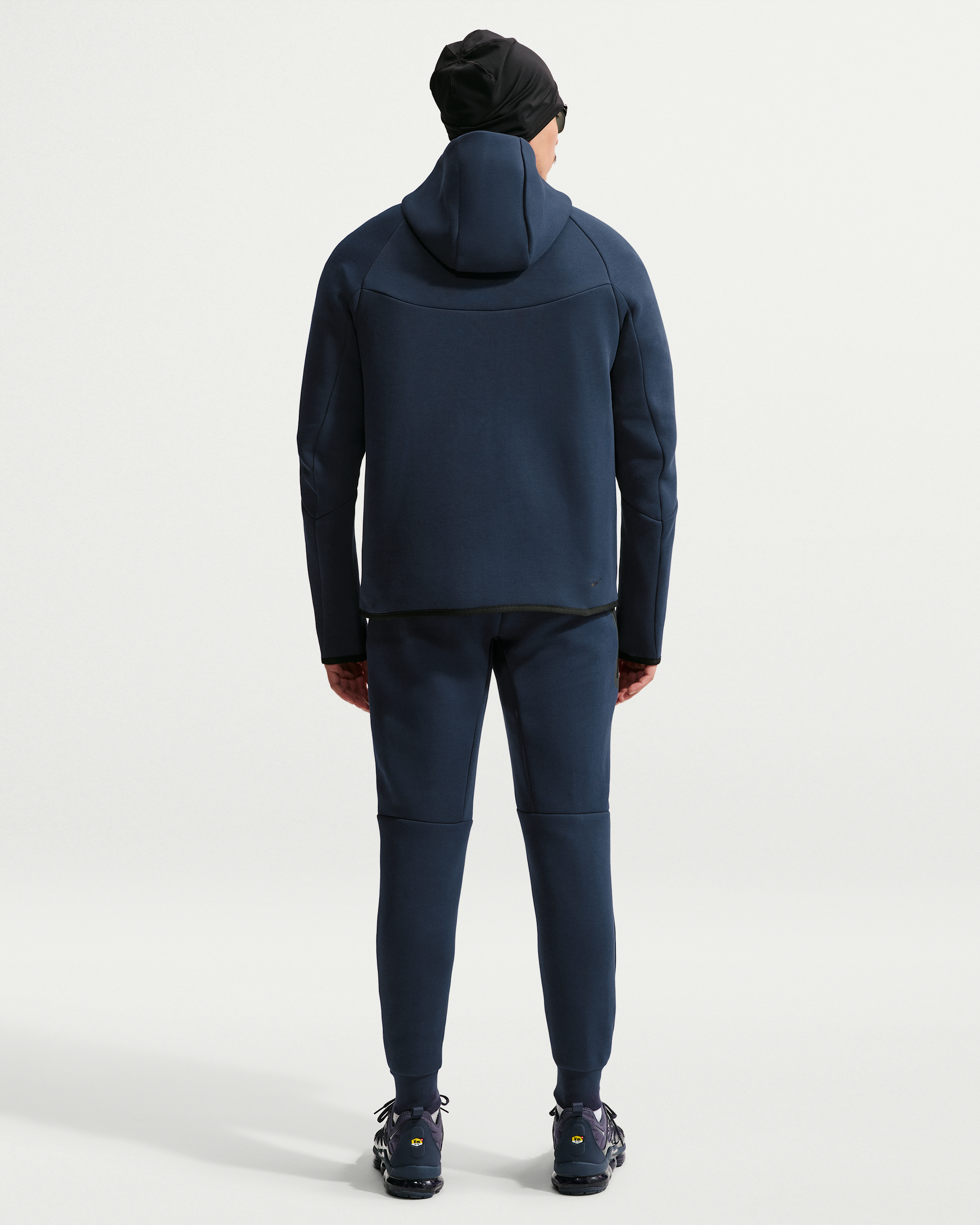 Nike Tech Men's Fleece Windrunner Full-Zip Jacket - Obsidian/Black - View 5