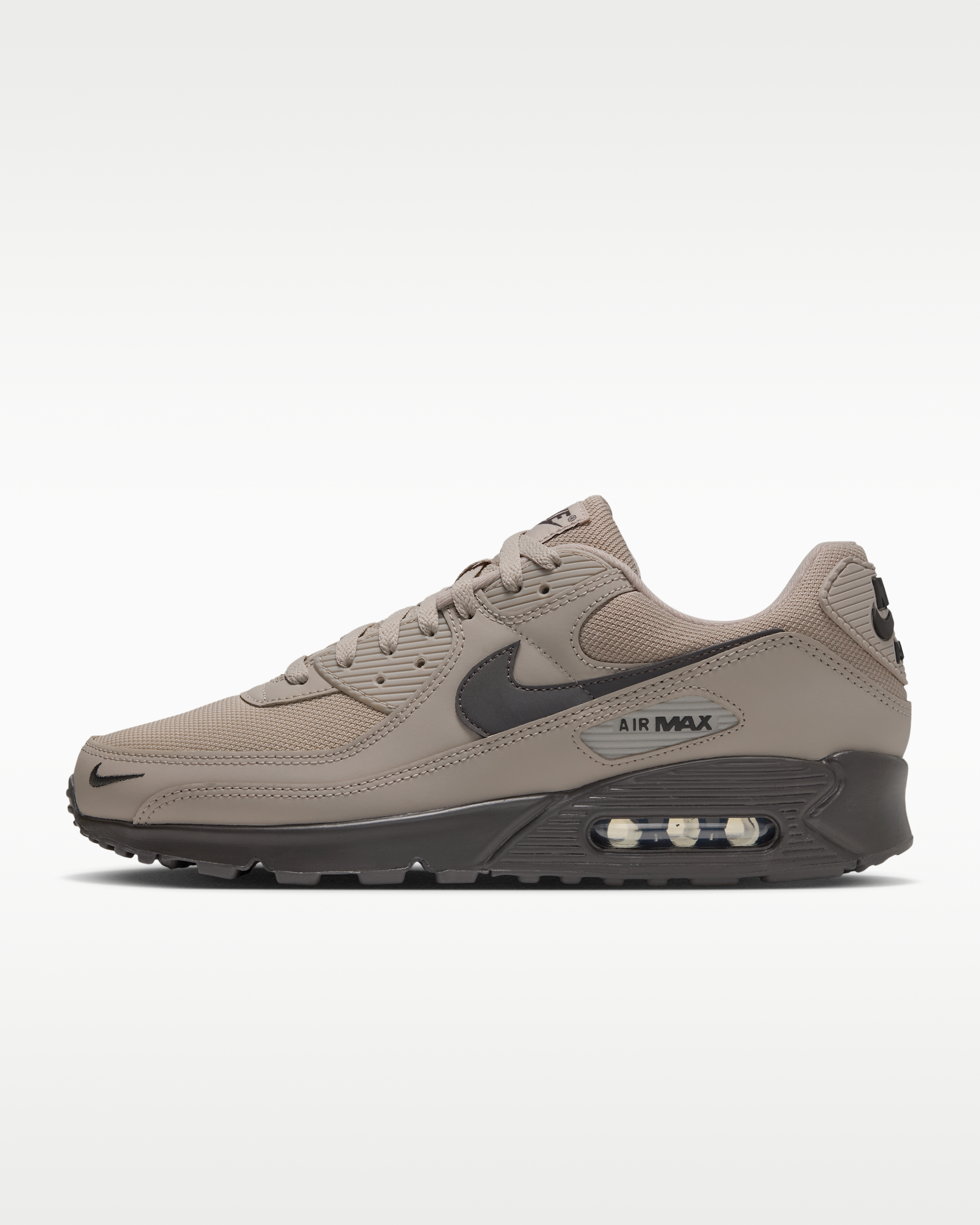 Nike Air Max 90 Men's Shoes - Cream II/Phantom/Light Bone/Medium Ash - View 1