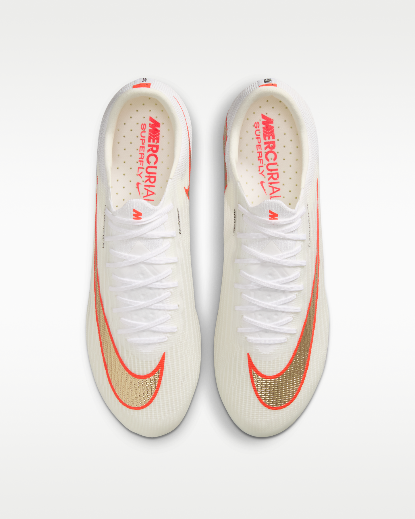 Nike Mercurial Superfly 11 Elite Artificial-Grass Low-Top Football Boots - White/Bright Crimson/Blur - View 4