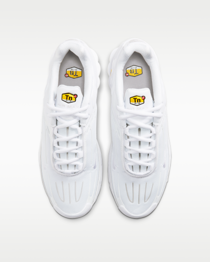 Nike Air Max Plus 3 Men's Shoes - White/Vast Grey/White - View 4