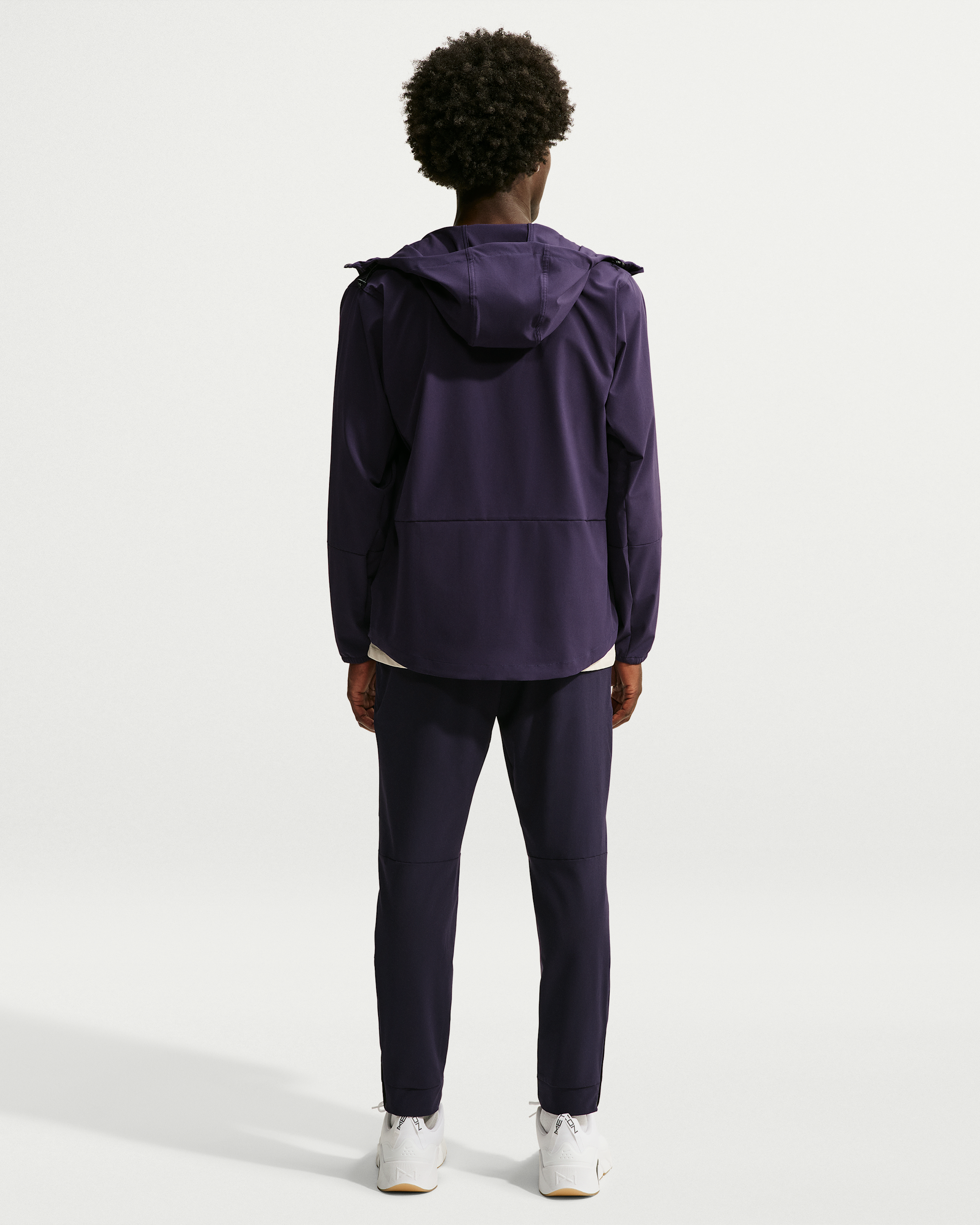 Nike Unlimited Men's Repel Hooded Versatile Jacket - Purple Dynasty/Black/Purple Dynasty - View 5