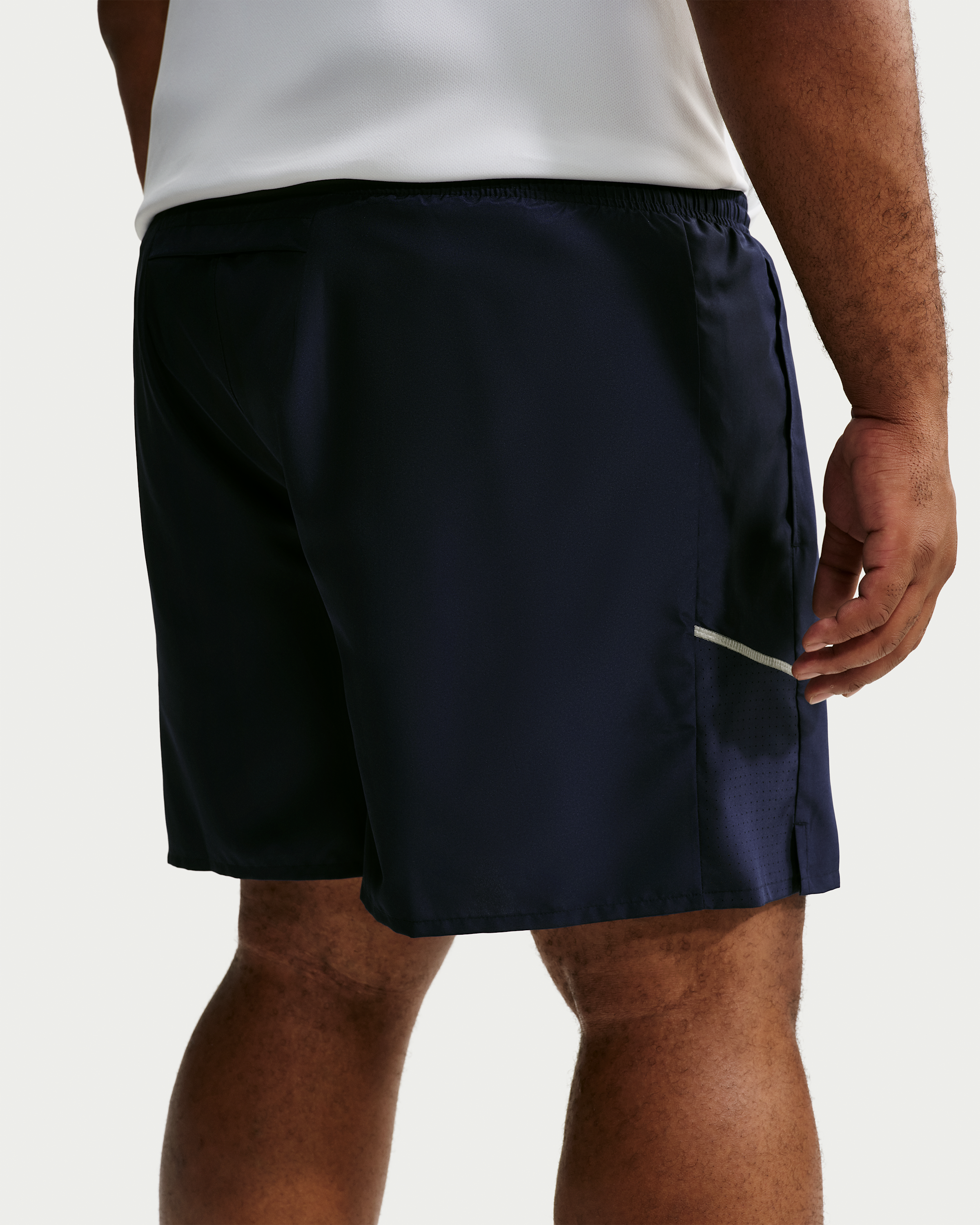 Nike Miler Men's Dri-FIT 18cm (approx.) Brief-Lined Running Shorts - Midnight Navy/Midnight Navy - View 8