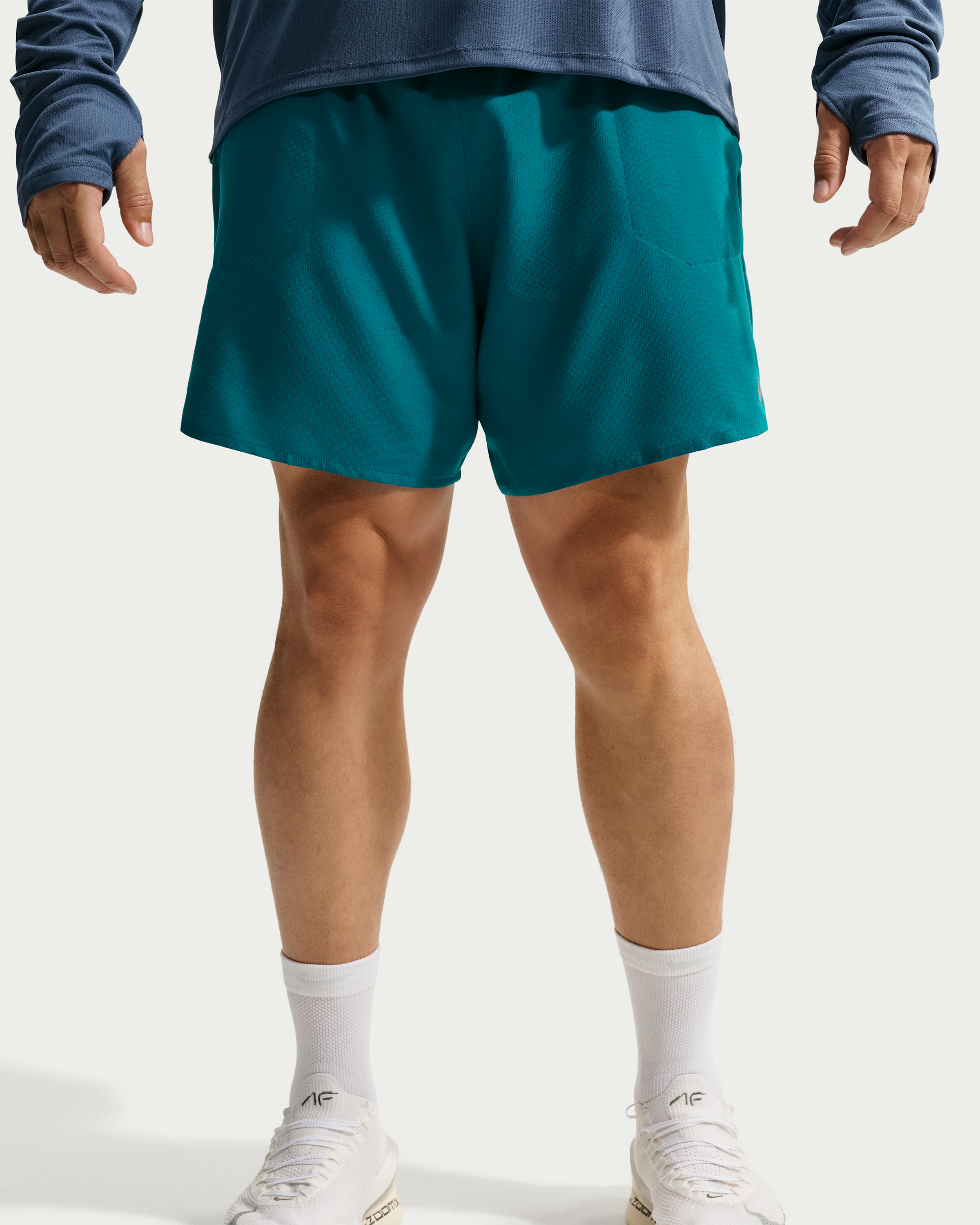 Nike Stride Men's Dri-FIT 18cm (approx.) Briefs-Lined Running Shorts - Bright Spruce - View 7