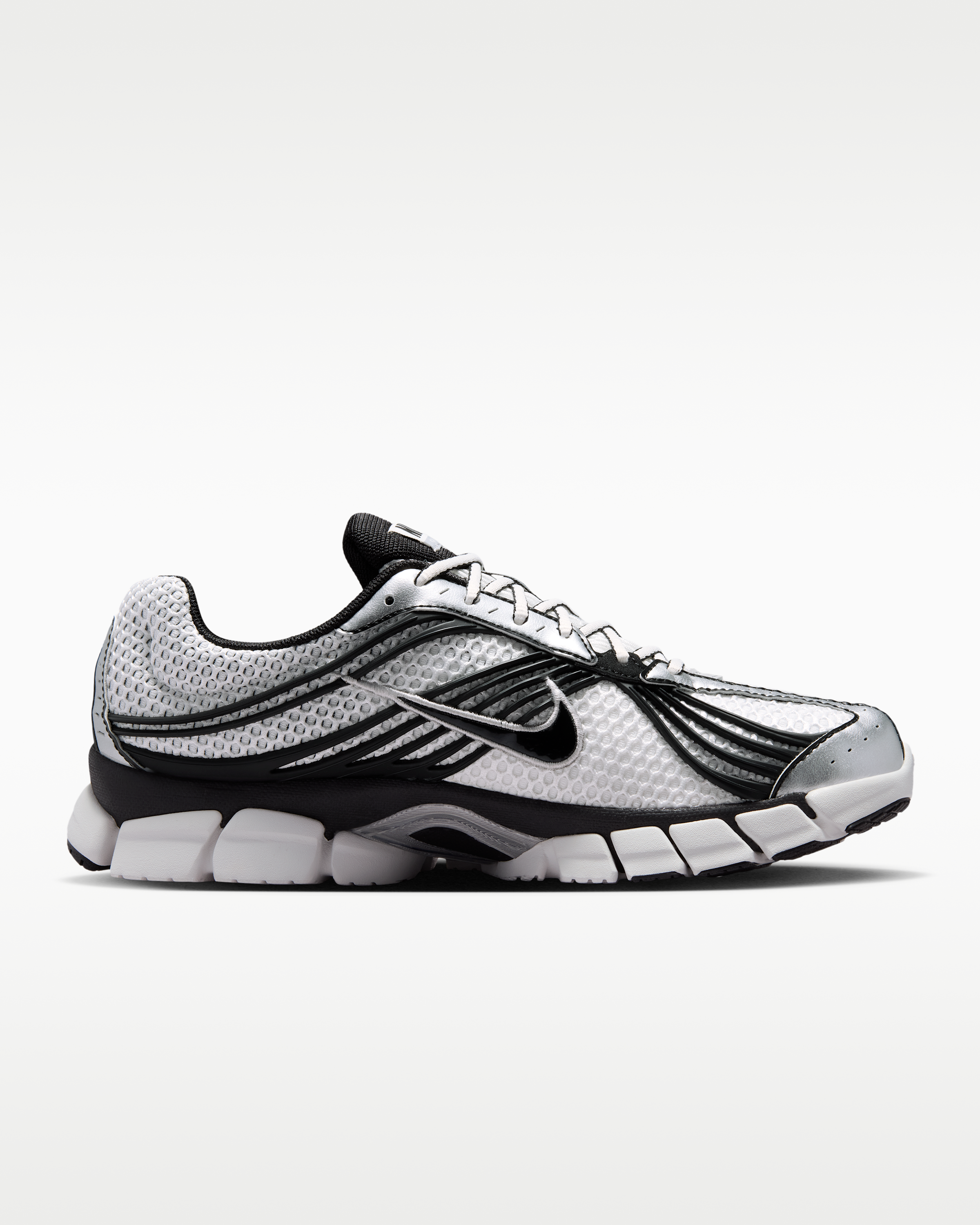 Nike Zoom Skylon 11 Men's Shoes - Summit White/Black/Light Smoke Grey/Metallic Silver - View 3
