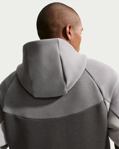 Nike Tech Men's Fleece Windrunner Full-Zip Jacket - Pencil Point/Medium Ash/College Grey/Sapphire - View 2