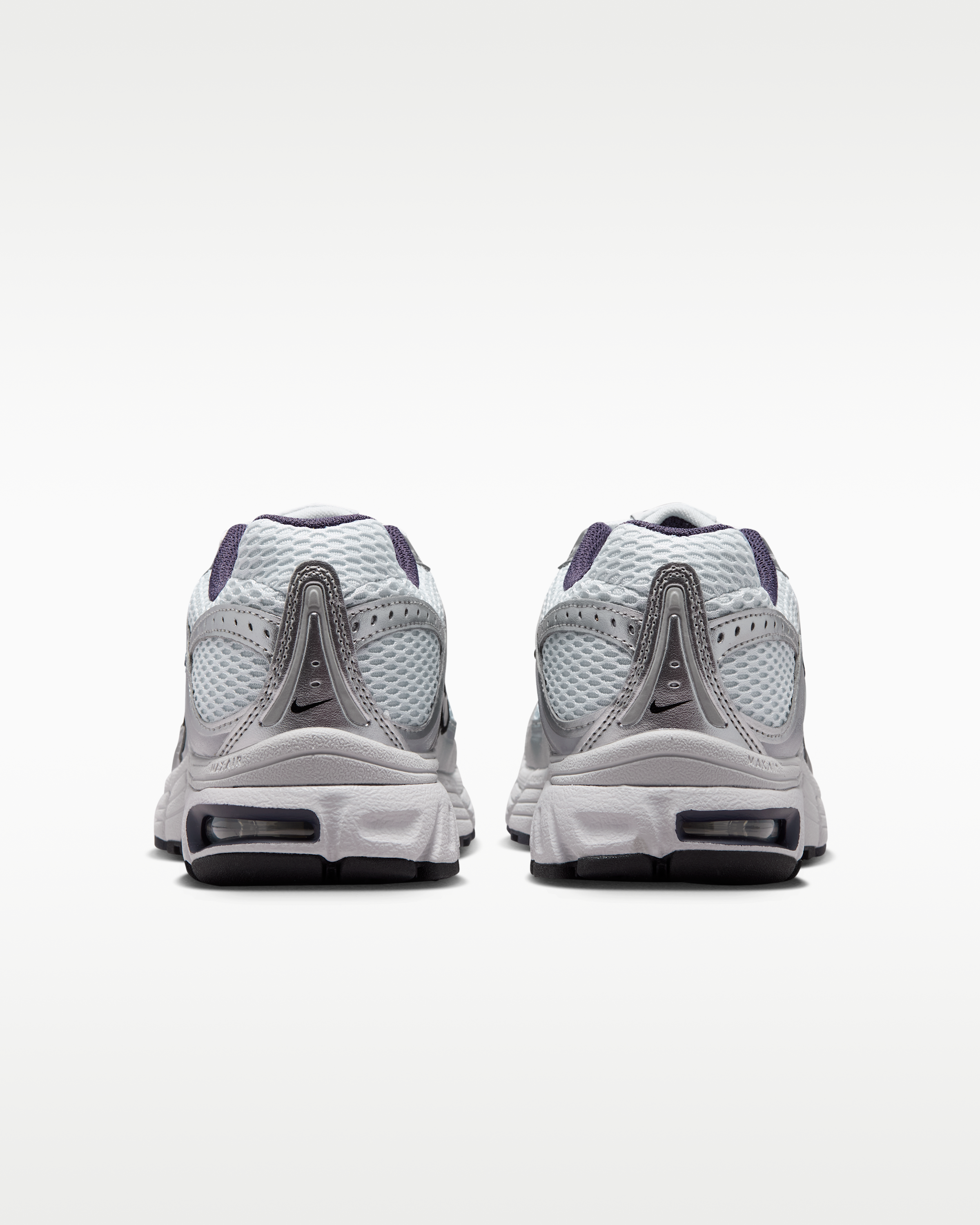 Nike Air Max Moto 2K Women's Shoes with Reflective Design Accents - Pure Platinum/Metallic Silver/Black/Gridiron - View 6
