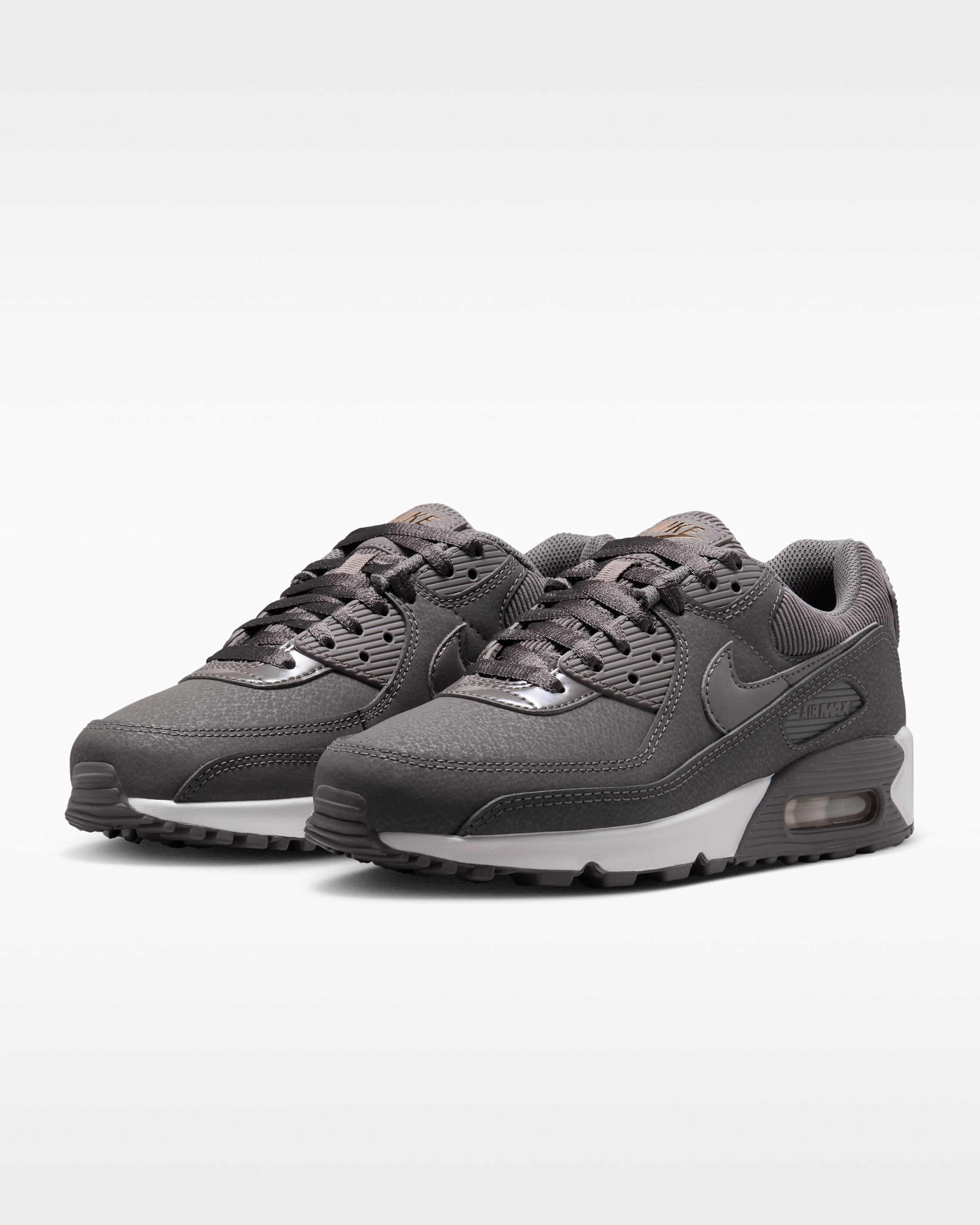 Nike Air Max 90 Women's Shoe - Cave Stone/Dark Beetroot/Summit White/Cave Stone - View 5