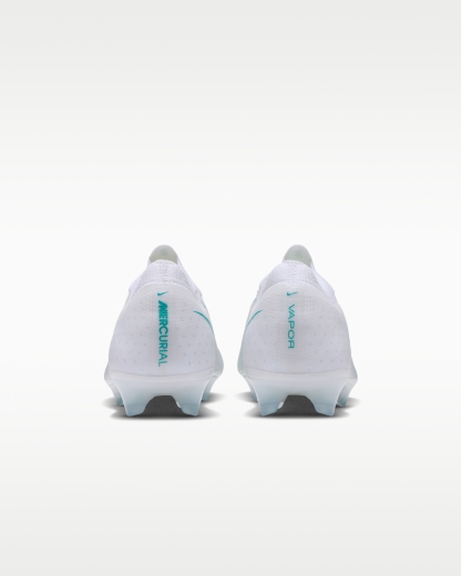 Nike Mercurial Vapor 17 Elite Firm-Ground Low-Top Football Boots - White/Dusty Cactus - View 6