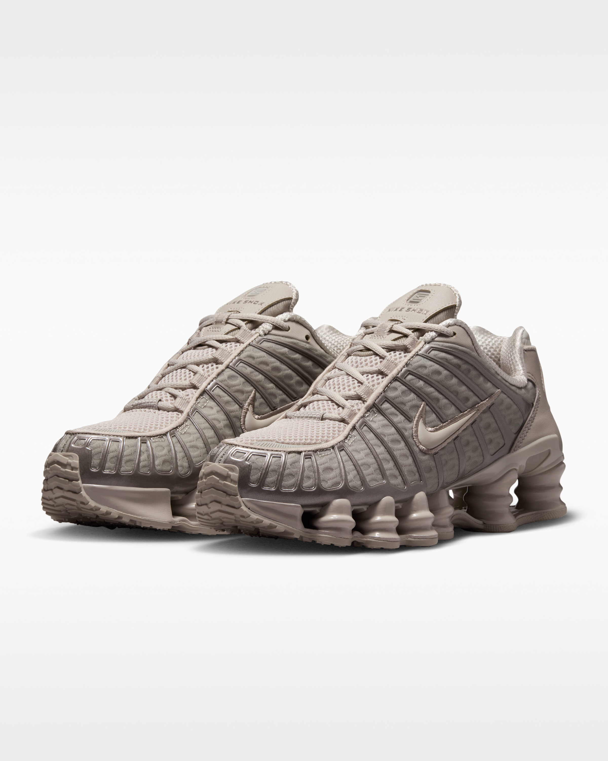 Nike Shox TL Women's Shoes - Cream II/Enigma Stone/Cream II - View 5